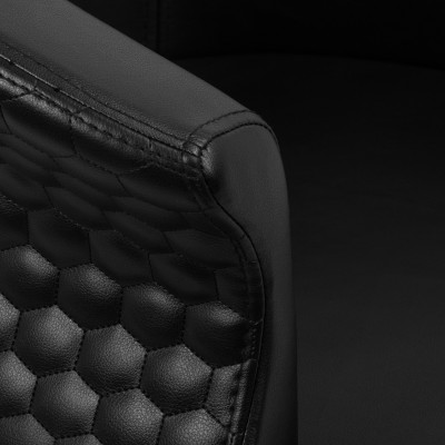 GABBIANO FOTEL FRYZJERSKI WERSAL ZŁOTO CZARNY -Fotele fryzjerskie- 